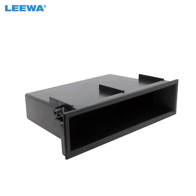 Leewa 1din ڵ ׷    ġ  Ʈ fascia storage box spacer for honda  ca1664
